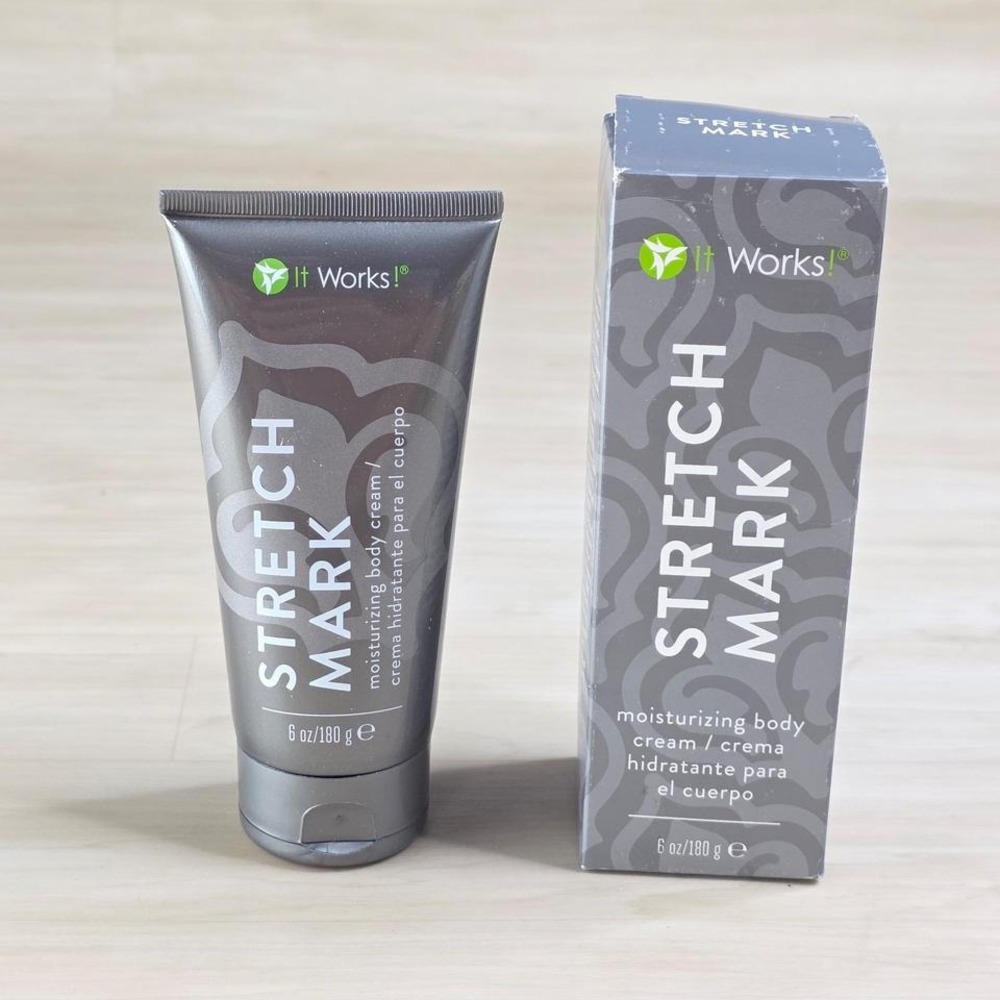 It Works Stretch Mark Moisturizing Body Cream‎ 6 oz 180 g Sealed NEW
